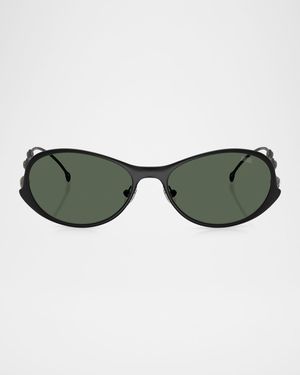 Men's DL1014 Oval Sunglasses
