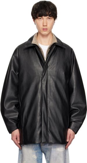 N.Hoolywood Black Balcamaan Jacket