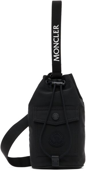 Moncler Black Trick Drawstring Pouch