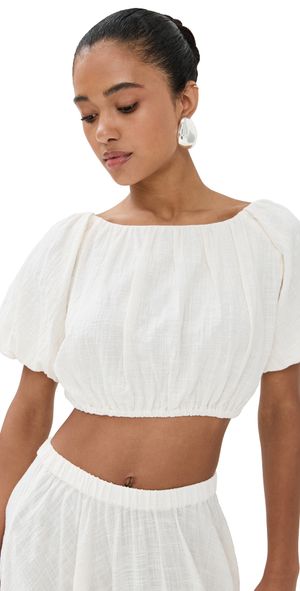 STAUD Cayman Top Buttercream XL