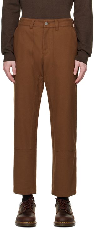 Saturdays NYC Brown Morris Trousers