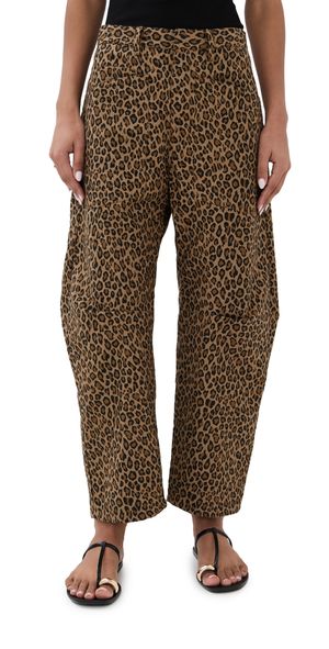 Nili Lotan Shon Pants Leopard Print 8