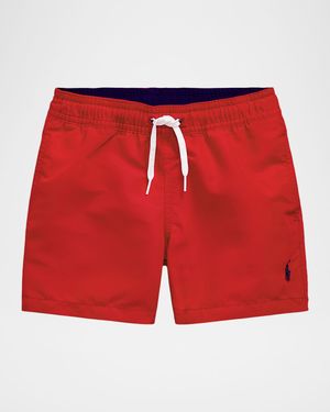 Boy's Traveler Swim Trunks, Size 2-7