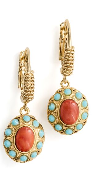GAS Bijoux Tao Splash Earrings Red One Size