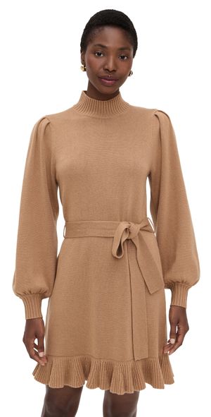 PAIGE Julita Dress Camel S