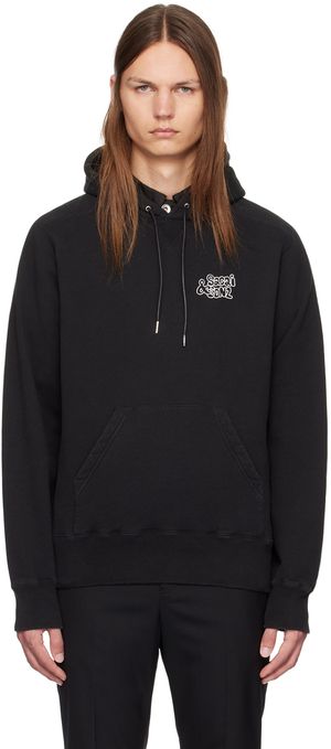 sacai Black Gonz Edition 'One Love' Hoodie