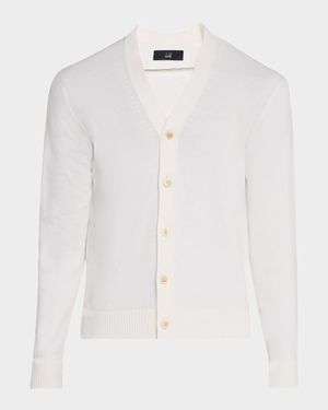 Men's Cotton and Cashmere Cardigan