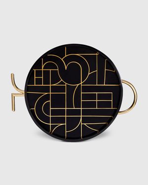 Kelly Behun Decorative Round Tray, 16"