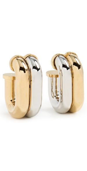 rabanne Boucle D'Oreill Earrings Gold / Silver One Size