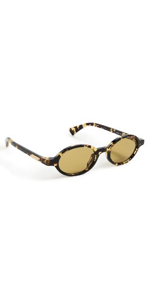 Bottega Veneta BV1388S Sunglasses Havana/Yellow One Size