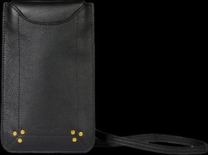 Jerome Dreyfuss - Etui de téléphone en cuir - Taille Unique - Noir