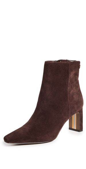 Sam Edelman Saige Booties Dark Brown 9