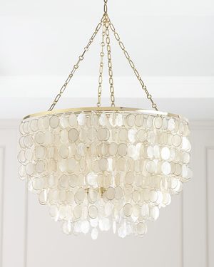 Large Aurora 6-Light Chandelier
