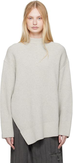 Studio Nicholson Gray Verda Sweater