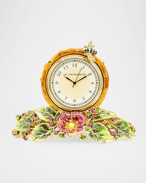 Mayfair Leaf and Bee Clock