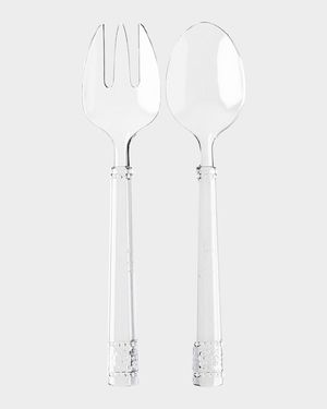 Isabella Acrylic Salad Server Set/2pc