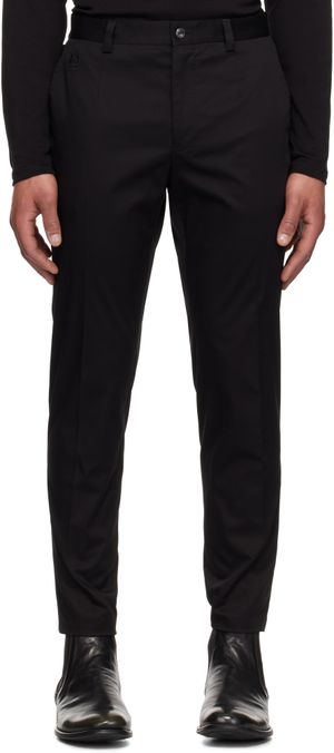 Dolce&Gabbana Black Twill Trousers
