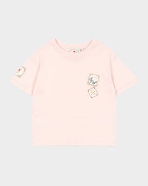 Rosie H-W x Girl's Letter-Print Cotton T-Shirt, Size 12M-8
