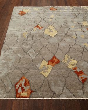 Abda Hand-Knotted Rug, 3' x 10'
