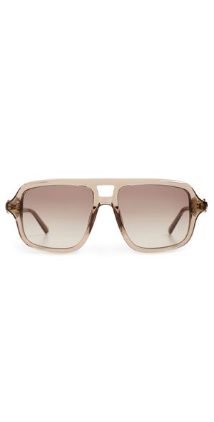 Gucci Horsebit Sunglasses Brown-Brown-Brown One Size