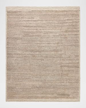 Miro Taupe Hand-Knotted Rug, 10' x 14'