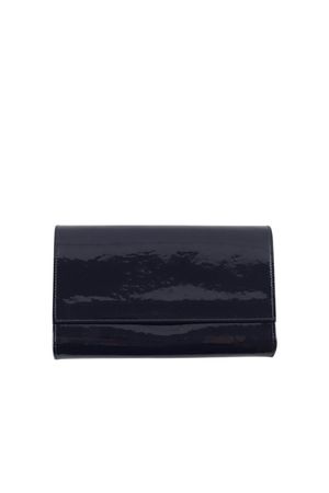 Lk Bennett - Seconde Main - Sac à bandoulière en cuir verni - Taille Unique - Bleu