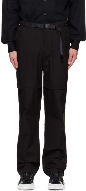 Dunhill Pantalon noir en coton