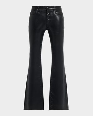 Flexi Dahlia Mid-Rise Coated Jeans