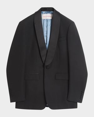 Men's Grain de Poudre Shawl Sport Coat