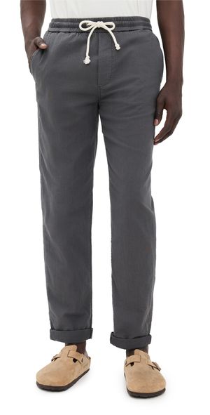 Marine Layer Saturday Stretch Beach Pants Faded Black L