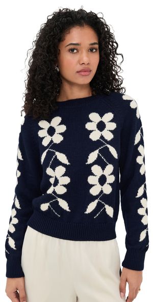 KULE The Franz Alpaca Sweater Navy XS