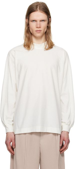 Homme Plissé Issey Miyake T-shirt Release-T 1 blanc