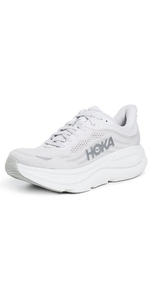 HOKA Bondi 9 Sneakers Stardust/Silver 6.5