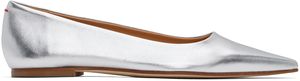 Aeyde Silver Cassy Ballerina Flats