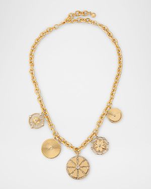 Galia Statement Charm Necklace