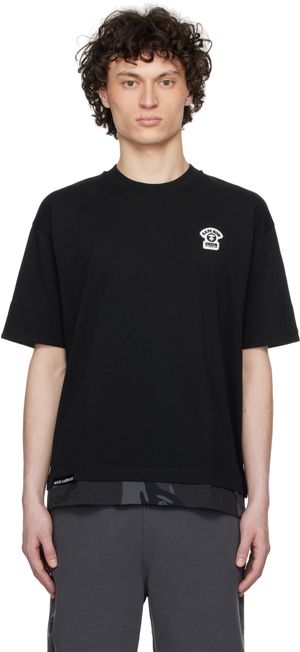 AAPE by A Bathing Ape Black Fancy Main T-shirt