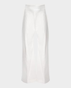 Tailored Wide Leg Pants