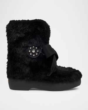 Snowish Faux-Fur Winter Booties
