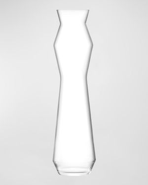 Sculpt 39.25" Vase, Clear