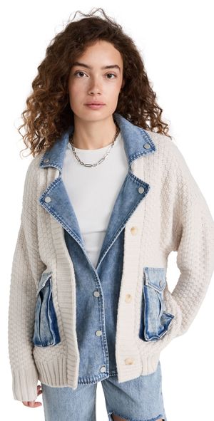BLANKNYC Button Up Cardigan Last Call S