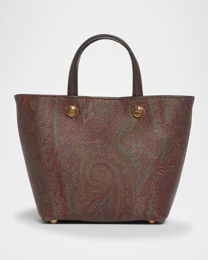Essential Extra Small Paisley Shopping Tote Bag