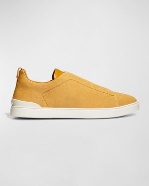 Men's Triple Stitch Canvas Sneakers