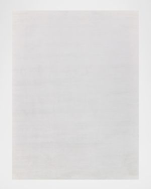 Velutto Hand-Loomed White Rug, 10' x 14'