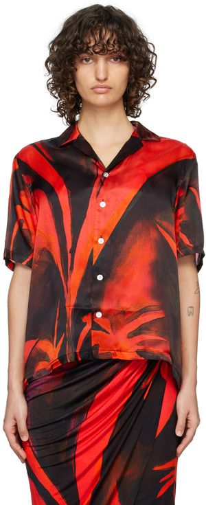Louisa Ballou Red Weekend Shirt