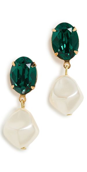 Jennifer Behr Tunis Earrings Antique Rose One Size