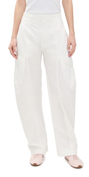 Polo Ralph Lauren Woven Ankle Cargo Pants White 12