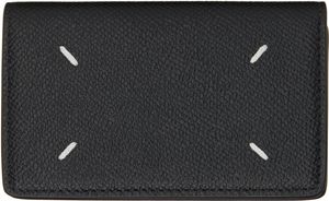 Maison Margiela Black Leather Card Holder