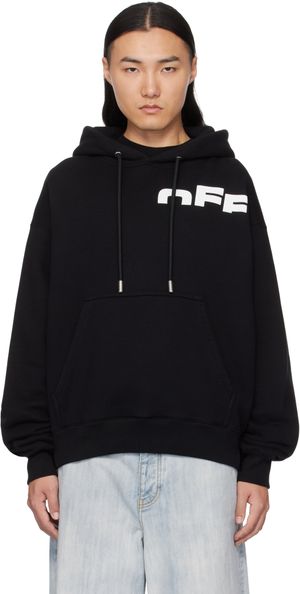 Off-White Black 'Off' Split Hoodie