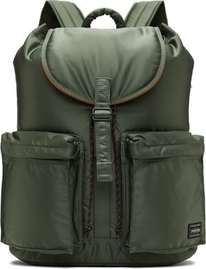 PORTER - Yoshida & Co Khaki Tanker Rucksack Backpack