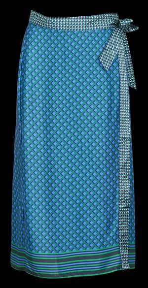 La Petite Etoile - Jupe midi imprimée - Taille 3 - Vert